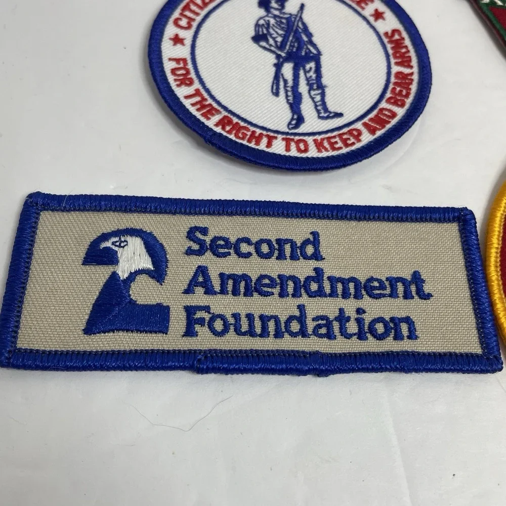 Smith Wesson Firearm 2nd Amendment Rifle Gun Patch Right To Bear Arms Buck Knife